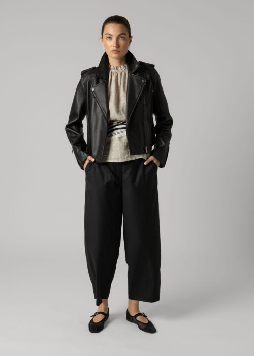 The Perfect Leather Biker Jacket