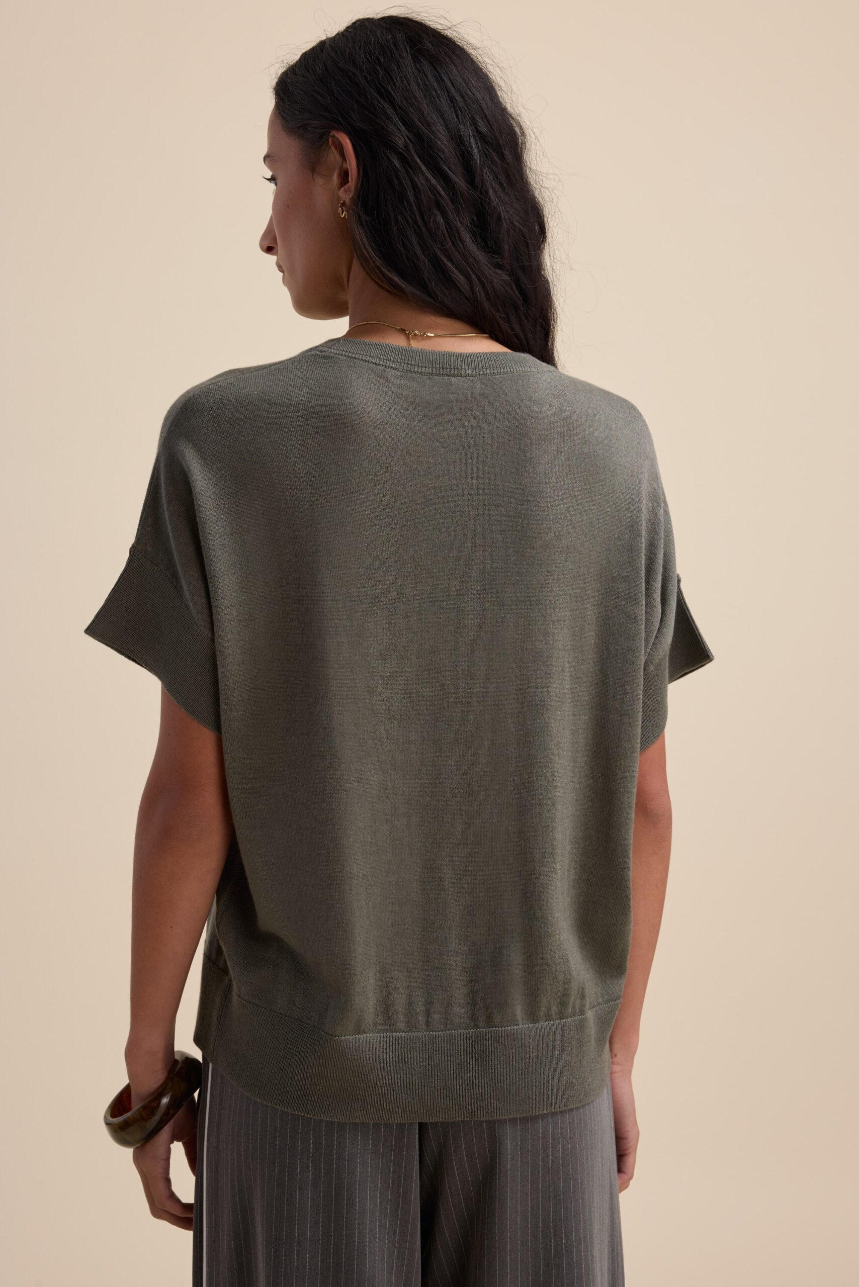 The Merino Silk Knit Tee - Image 6