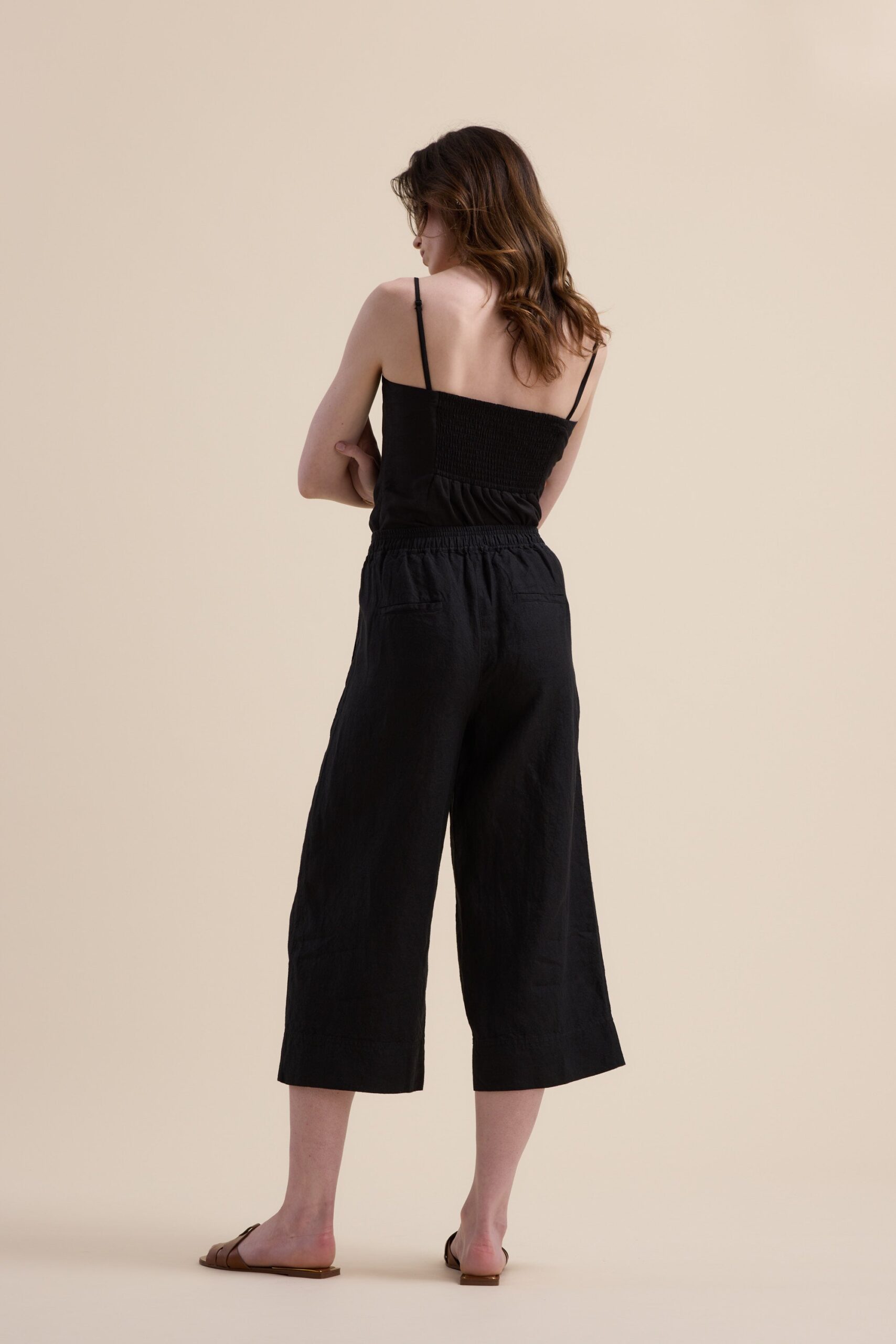 High Tide Linen Crop Pants - Image 4