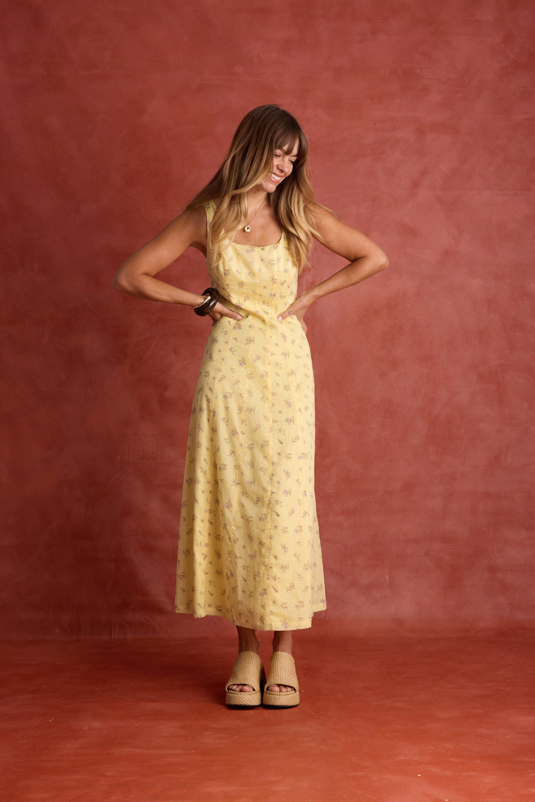 Cece Panelled Midi Dress - Image 6