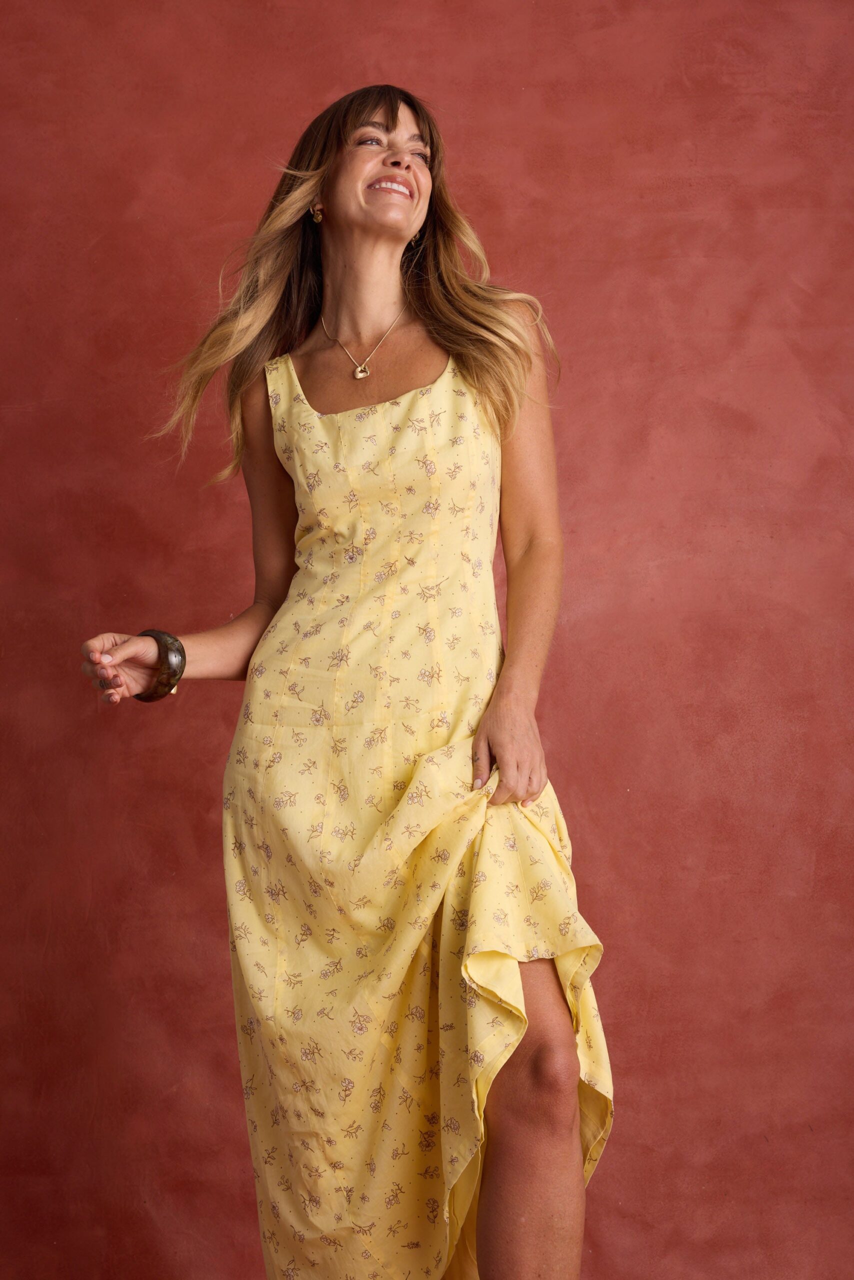 Cece Panelled Midi Dress - Image 2