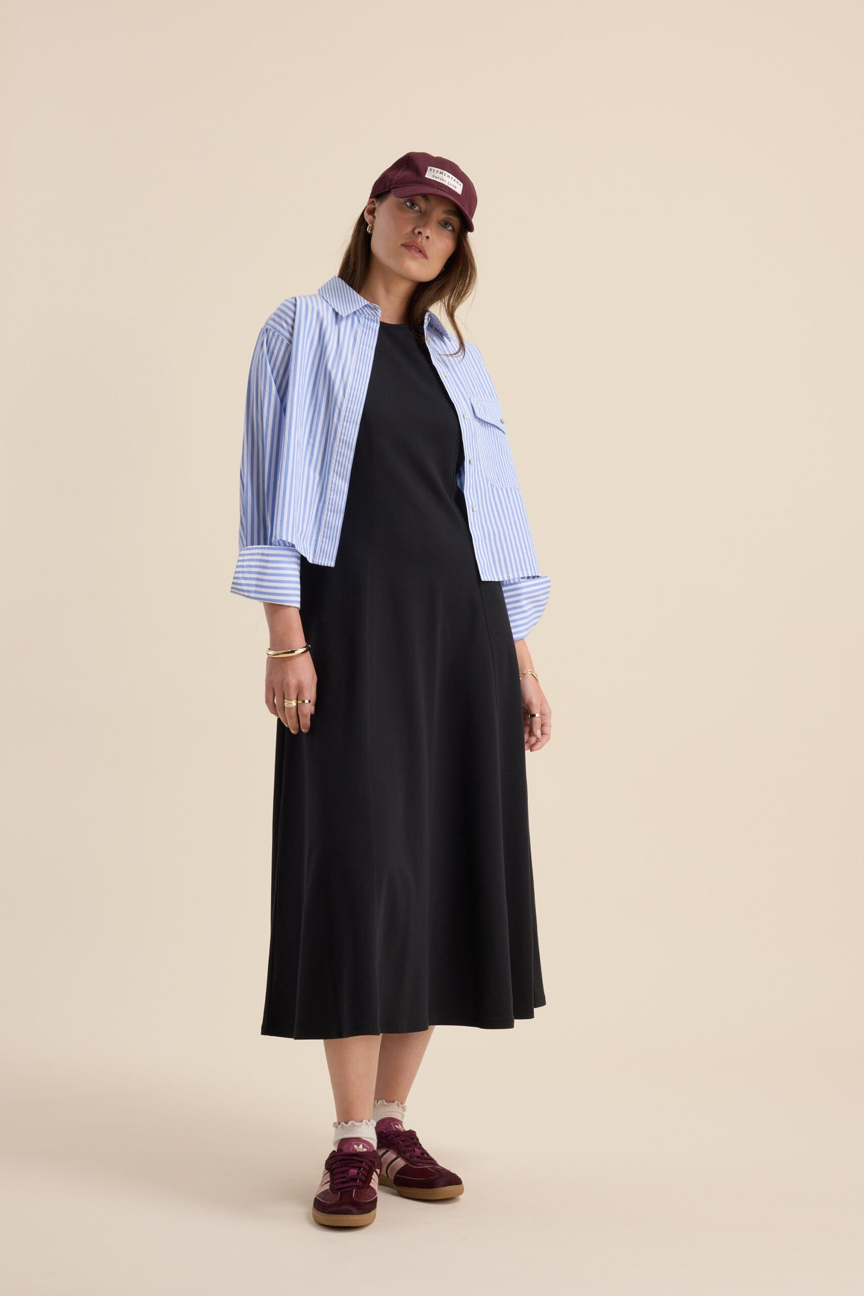 Elementary Sleeveless Midi Dress - Image 2