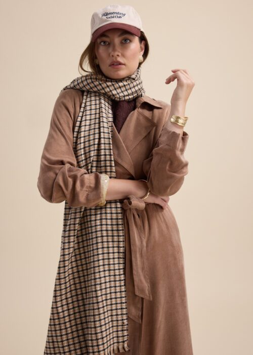 Brooke Draped Trench Coat