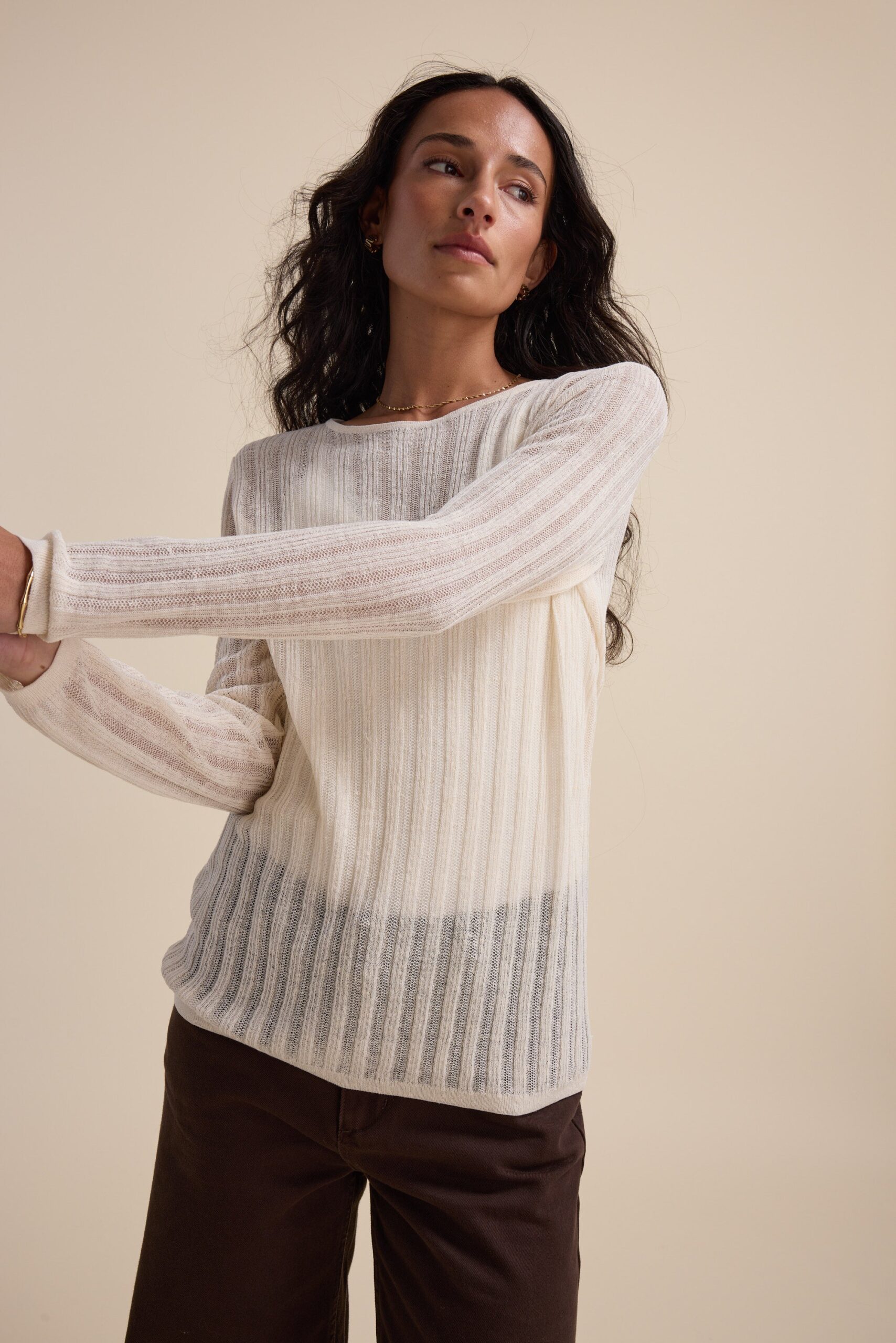 Elementary Knitted Layering Top - Image 2